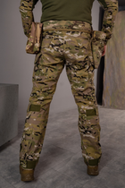 Тактические брюки рип-стоп с карманами для наколенников SM Group розмір XL Мультикам - изображение 6