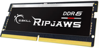 Оперативна пам'ять G.Skill SODIMM DDR5-4800 65536MB PC5-34800 (Kit of 2x32768MB) Ripjaws Black (F5-4800S3838A32GX2-RS) - зображення 6