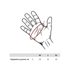 Тактические полнопалые перчатки BlackEagle с защитой пальцев Койот L - изображение 3