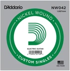 Струна для электрогитары D'Addario NW042 XL Nickel Wound 042