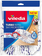 Змінний моп Vileda Turbo 3in1 Microfibre (167749) - зображення 1