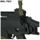 Ремінь тактичний для зброї 2-точковий Bungee Mil-Tec® — Olive - зображення 4