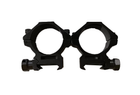 Кольца Discovery Scope Mount Rings Low Profile For Picatinny 1inch 30 (00-00009821) - изображение 4