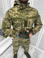 Тактический военный костюм горка Уставной ГОСТ ( Китель + Штаны ), Камуфляж: Пиксель ВСУ, Размер: XXL - изображение 3