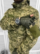 Тактичний військовий костюм гірка Статутний ГОСТ ( Кітель + Штани ), Камуфляж: Піксель ЗСУ, Розмір: XL - зображення 7