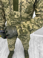 Тактический военный костюм горка Уставной ГОСТ ( Китель + Штаны ), Камуфляж: Пиксель ВСУ, Размер: M - изображение 8