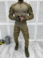 Тактический военный костюм Flass ( Убакс + Штаны ), Камуфляж: Мультикам, Размер: XXL - изображение 1