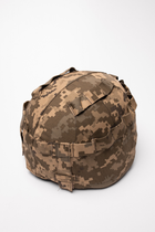 Кавер на каску МИЧ с креплением для очков шлем маскировочный чехол Mich Пиксель - изображение 7