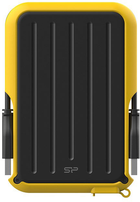 Жорсткий диск Silicon Power Armor A66 4TB SP040TBPHD66LS3Y 2.5 USB 3.2 External Yellow - зображення 1