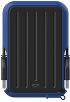Жорсткий диск Silicon Power Armor A66 5TB SP050TBPHD66LS3B 2.5 USB 3.2 External Blue - зображення 1
