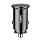 Автомобильное зарядное устройство Baseus Circular Plastic 30W USB-A/USB Type-C Black (CCALL-YS01)