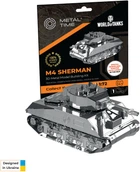 Коллекционная модель-конструктор Metal Time World of Tanks Танк M4 Sherman (MT070)