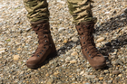 Летние лёгкие тактические военные берцы ALTBERG Desert 44 коричневые - изображение 10