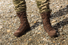Летние лёгкие тактические военные берцы ALTBERG Desert 45 коричневые - изображение 10