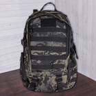 Зручний тактичний рюкзак в стилі мілітарі de esse 9065-WARRIOR-grey Сірий - изображение 6