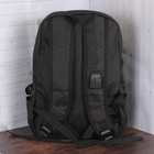 Зручний рюкзак тактичний de esse 8058-black Чорний - зображення 5