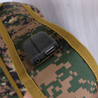 Зручний тактичний рюкзак у стилі мілітарі de esse 8058-khaki Хакі - зображення 7