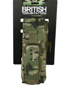 Подсумок для АК и пистолетного магазина Kombat UK Single Mag Pouch with Pistol Mag (1000-kb-smpp-btp)