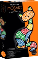 Стеклянная мозаика Mosaaro Кот 205х425 мм (MA3002)