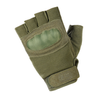 M-Tac перчатки беспалые Assault Tactical Mk.3 Olive, военные перчатки, штурмовые, тактические перчатки олива - изображение 3