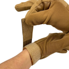 Тактичні рукавички із закритими пальцями койот - изображение 4