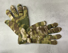 Перчатки зимние флисовые пальцевые, Мультикам, размер универсальный, тактические перчатки зимние - изображение 5