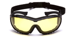 Захисні окуляри Pyramex V3T (amber), жовті - изображение 3