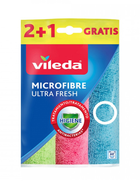 Serwetki Vileda Microfibre Ultra Fresh 3 szt. (167602) - obraz 1