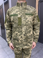 Военная форма Wolftrap (китель и брюки), Пиксель украинский, Олива, размер XXL, тактическая военная форма - изображение 6