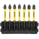 Набор бит DeWALT в касете для Tough Case, FlexTorq, L=57 мм, Рh1-2шт,Рh2-3шт,Рh3-2шт. (DT70818)
