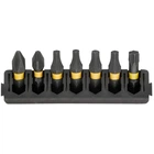 Набір біт DeWALT в касеті для Tough Case, FlexTorq, L 25 мм, Рh2,Pz2,Т20 2 шт,Т25 2 шт,Т30 (DT70810)