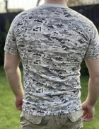 Футболка мужская тактическая армейская с коротким рукавом для ВСУ, Пиксель M - изображение 5