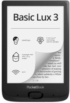 Електронна книга Pocketbook Basic Lux 3 Black (PB617-P-WW) - зображення 1