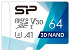 Silicon Power Superior Pro microSDXC 64GB V30 UHS-I U3 A1 + adapter (SP064GBSTXDU3V20AB) - obraz 2