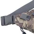 Сумка тактична через плече WLKR W38-Cross Body чоловіча, слінг, армійський нагрудний міні-рюкзак Піксель - зображення 3