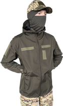 Куртка тактична олива літня soft shell, Водонепроникна тактична куртка НГУ 52р. - зображення 10