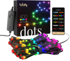 Світлодіодна Smart LED-гірлянда Twinkly Dots 400 RGB 20 m (TWD400STP-BEU) - зображення 1