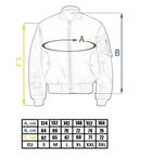 Двостороння куртка Mil-Tec олива 10403001 бомбер ma1 розмір 3XL - зображення 2