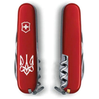 Ніж Victorinox Camper Ukraine Red "Тризуб Готичний білий" (1.3613_T0630u) - зображення 2