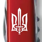 Нож Victorinox Climber Ukraine Red "Тризуб ОУН" (1.3703_T0300u) - изображение 4