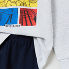 Піжама дитяча (футболка з довгими рукавами + штани) OVS 1628996 104 см Grey Melange (8052147504882) - зображення 2