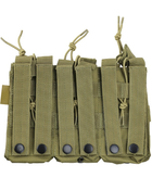 Підсумок під магазини АК Kombat UK Triple Duo Mag Pouch Койот (1000-kb-tdmp-coy) - зображення 2