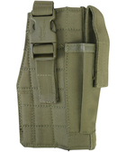 Кобура під пістолет Kombat UK Molle Gun Holster Зелений (KB-MGH-COY)