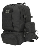 Рюкзак тактичний Kombat UK Expedition Pack 50L Чорний (1000-kb-ep50-blk) - зображення 1