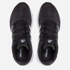 Чоловічі кросівки для бігу Adidas Galaxy 6 GW3848 45.5 (10.5UK) 29 см Чорні (4065426750607) - зображення 4