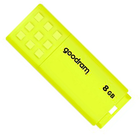 Pendrive Goodram UME2 8GB USB 2.0 Zolty (UME2-0080Y0R11) - obraz 1