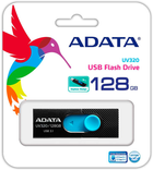 ADATA UV320 128 GB USB 3.1 czarno-niebieski (AUV320-128G-RBKBL) - obraz 3