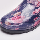 Жіночі гумові чоботи низькі Realpaks RZBGP-R-4 39 24.8 см Roses (5905454280204) - зображення 7