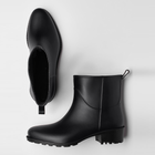 Жіночі гумові чоботи низькі Realpaks RZBG5-BK 37 24.2 см Czarny (5905454280754) - зображення 5