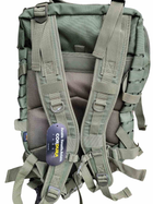 Рюкзак тактический штурмовой объем 40 лит материал CORDURA® оливковый - изображение 4
